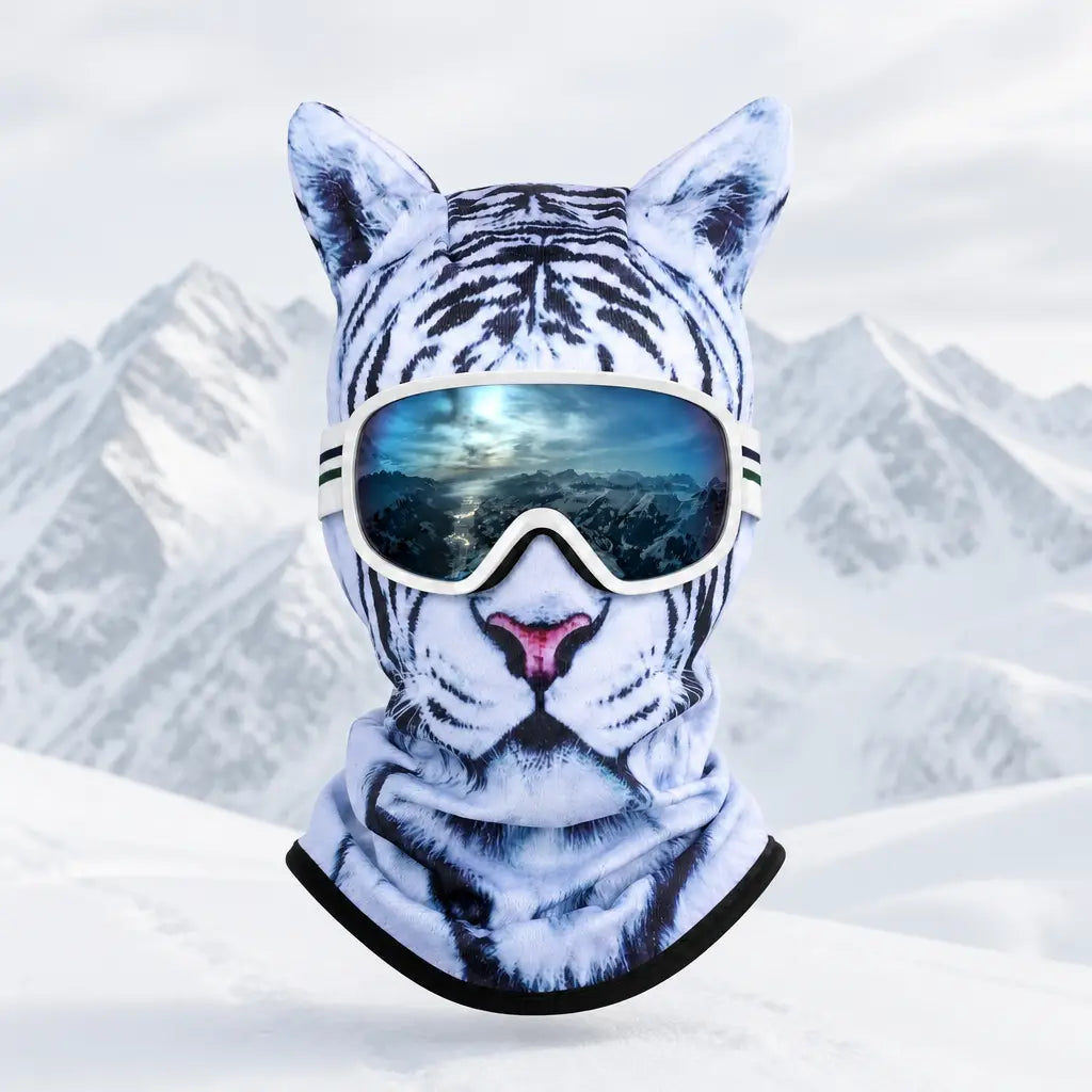 FrostPaws™ | 3D-skidmask med öron