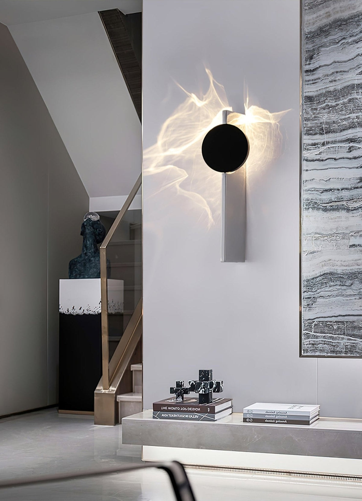 Prismora™ | Skulptural LED-vägglampa