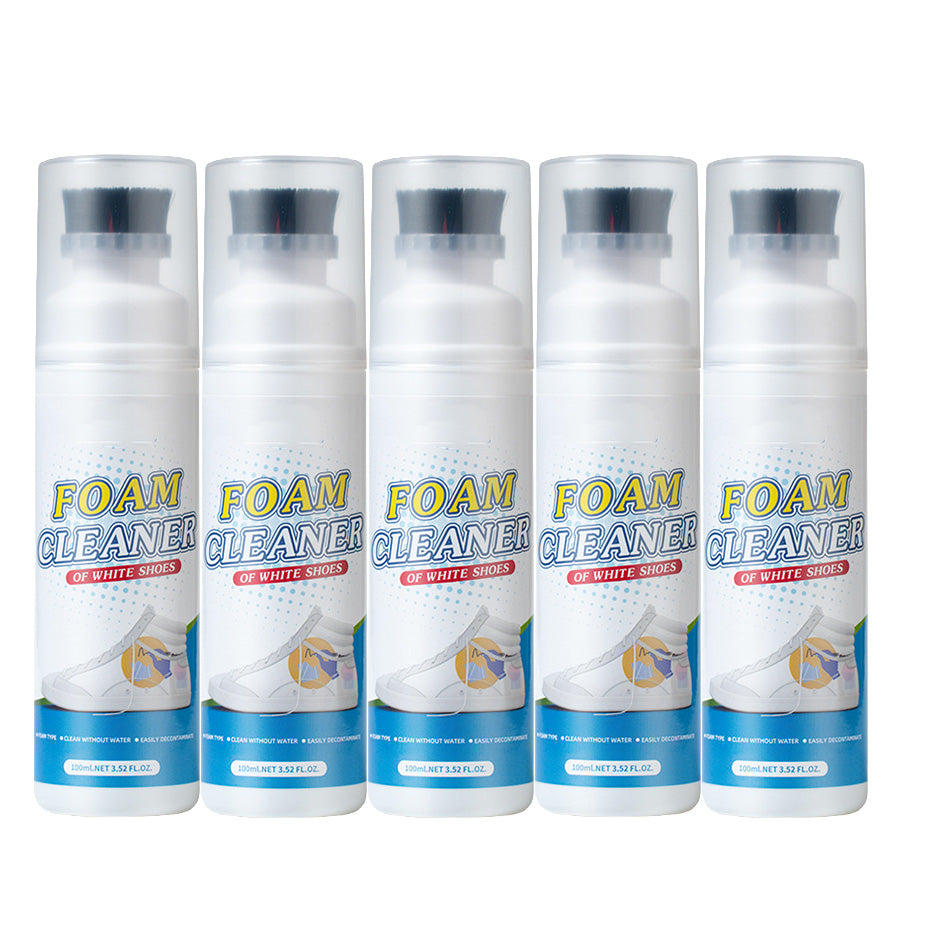 🔥 50 % RABATT! 🧼 Sköljfri skumrengörare med borste – enkel rengöring utan extra verktyg för hela hemmet ✨