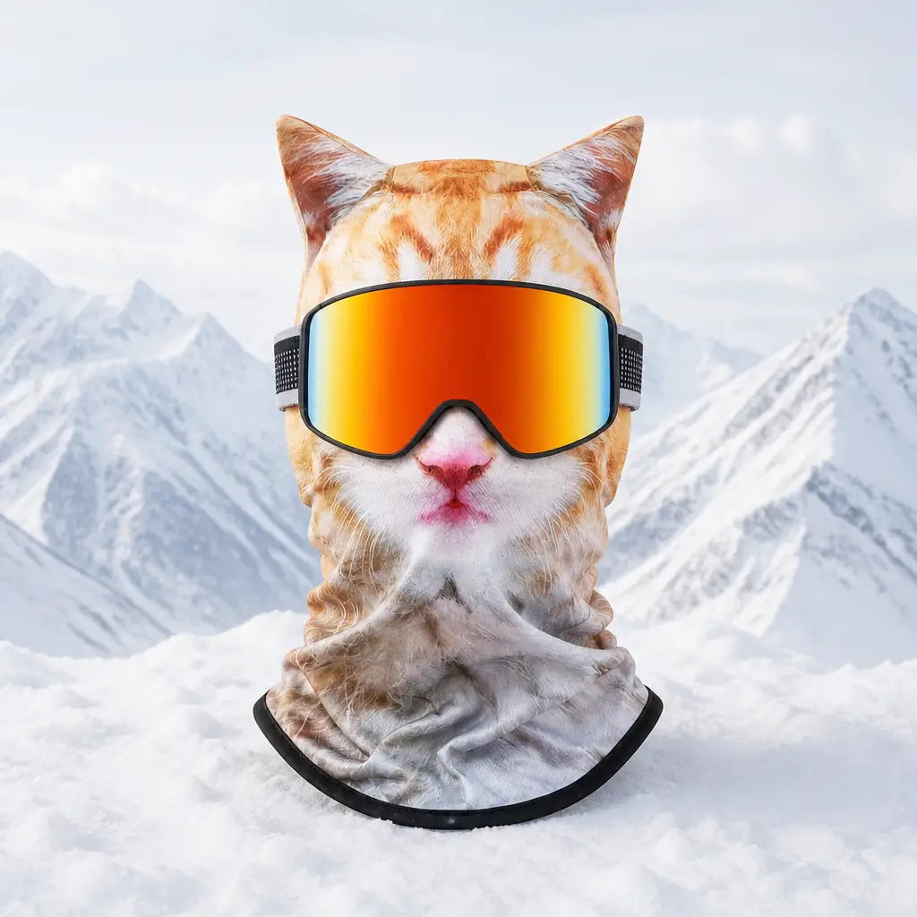 FrostPaws™ | 3D-skidmask med öron