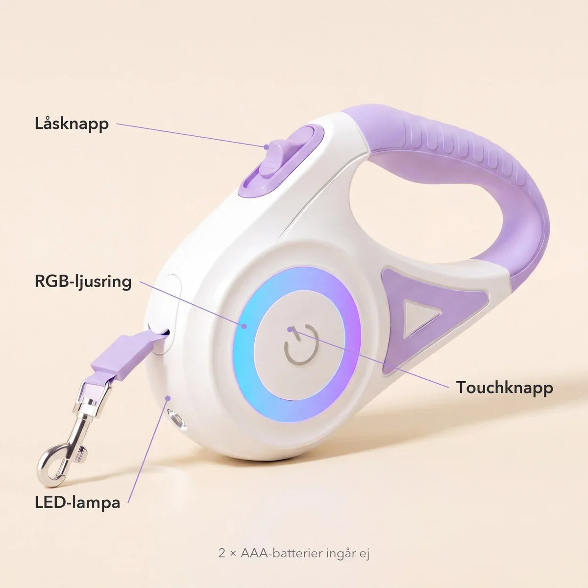 Lumitrail™ | Rullkoppel med integrerad belysning