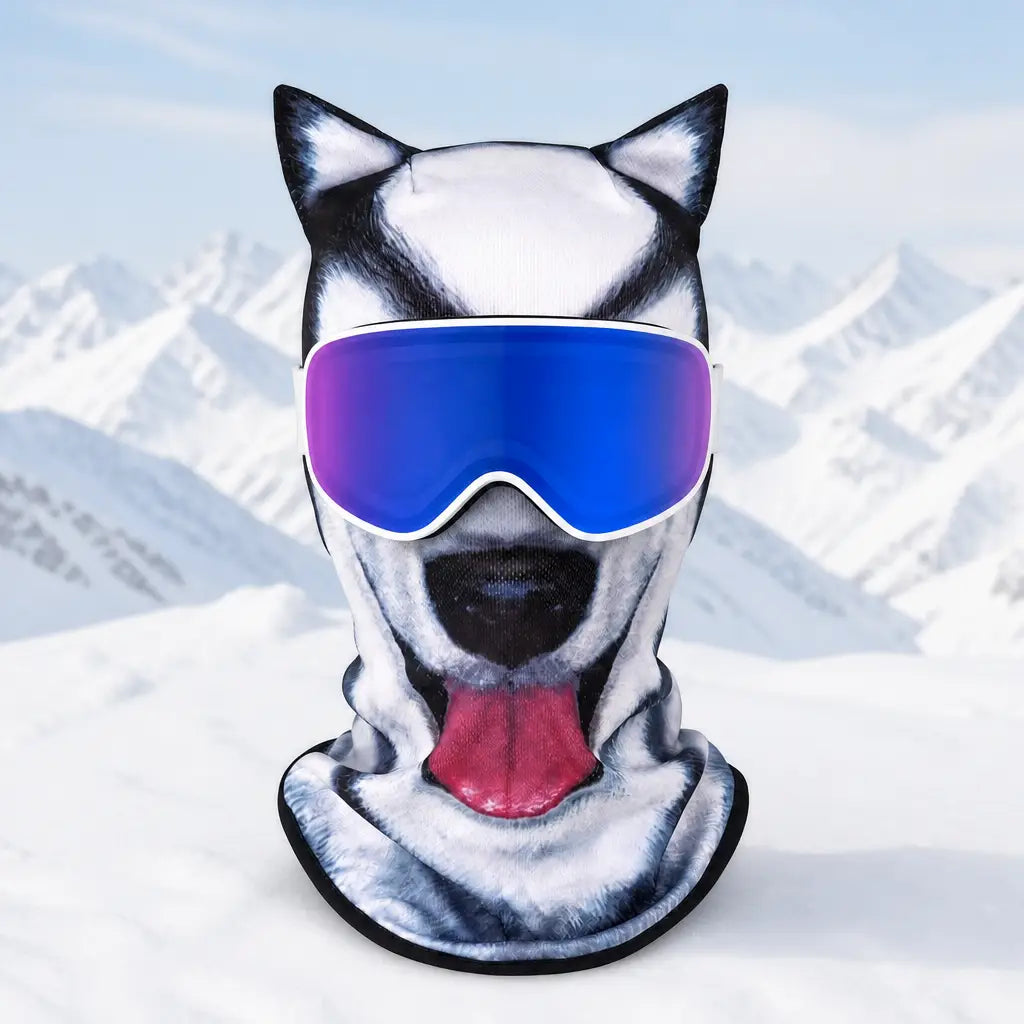 FrostPaws™ | 3D-skidmask med öron