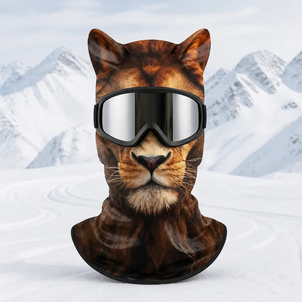 FrostPaws™ | 3D-skidmask med öron
