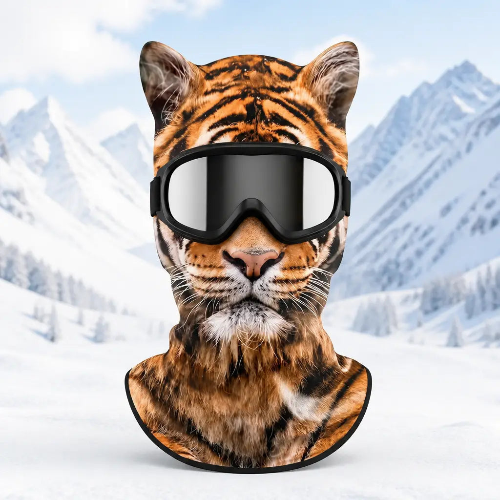 FrostPaws™ | 3D-skidmask med öron