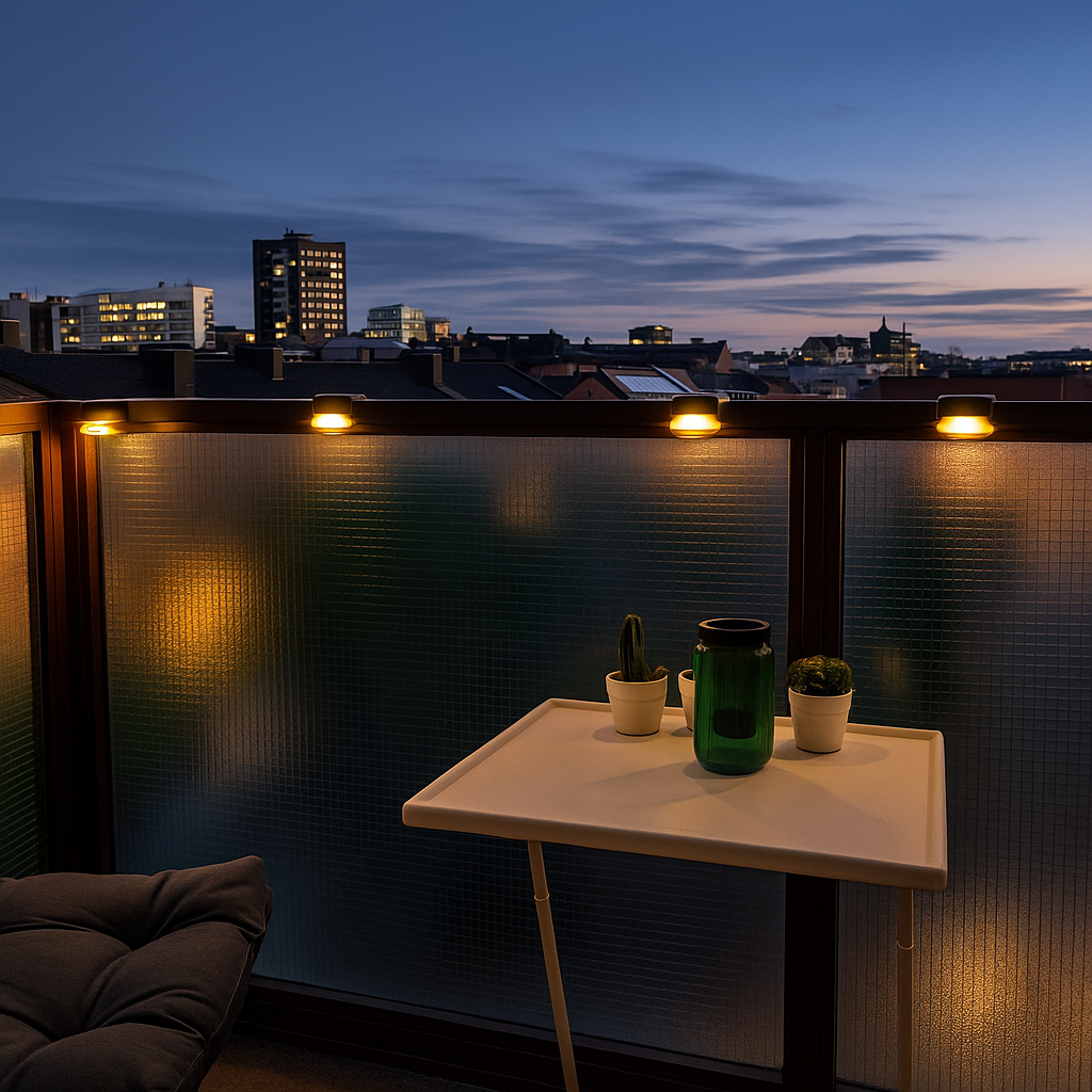 Solvéra™ | Solcellsdriven LED-lampa för trappa och terrass