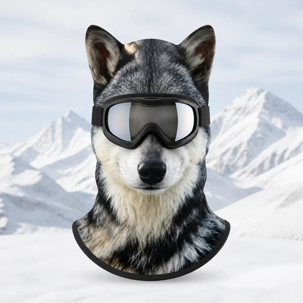 FrostPaws™ | 3D-skidmask med öron