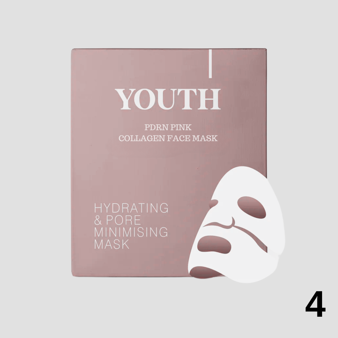 Pinkaura™ | PDRN-hydrogelmask med kollagen