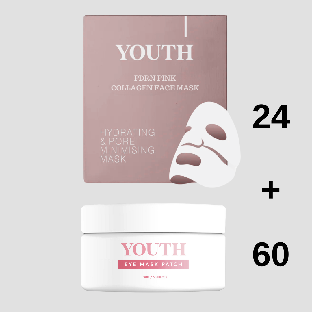 Pinkaura™ | PDRN-hydrogelmask med kollagen