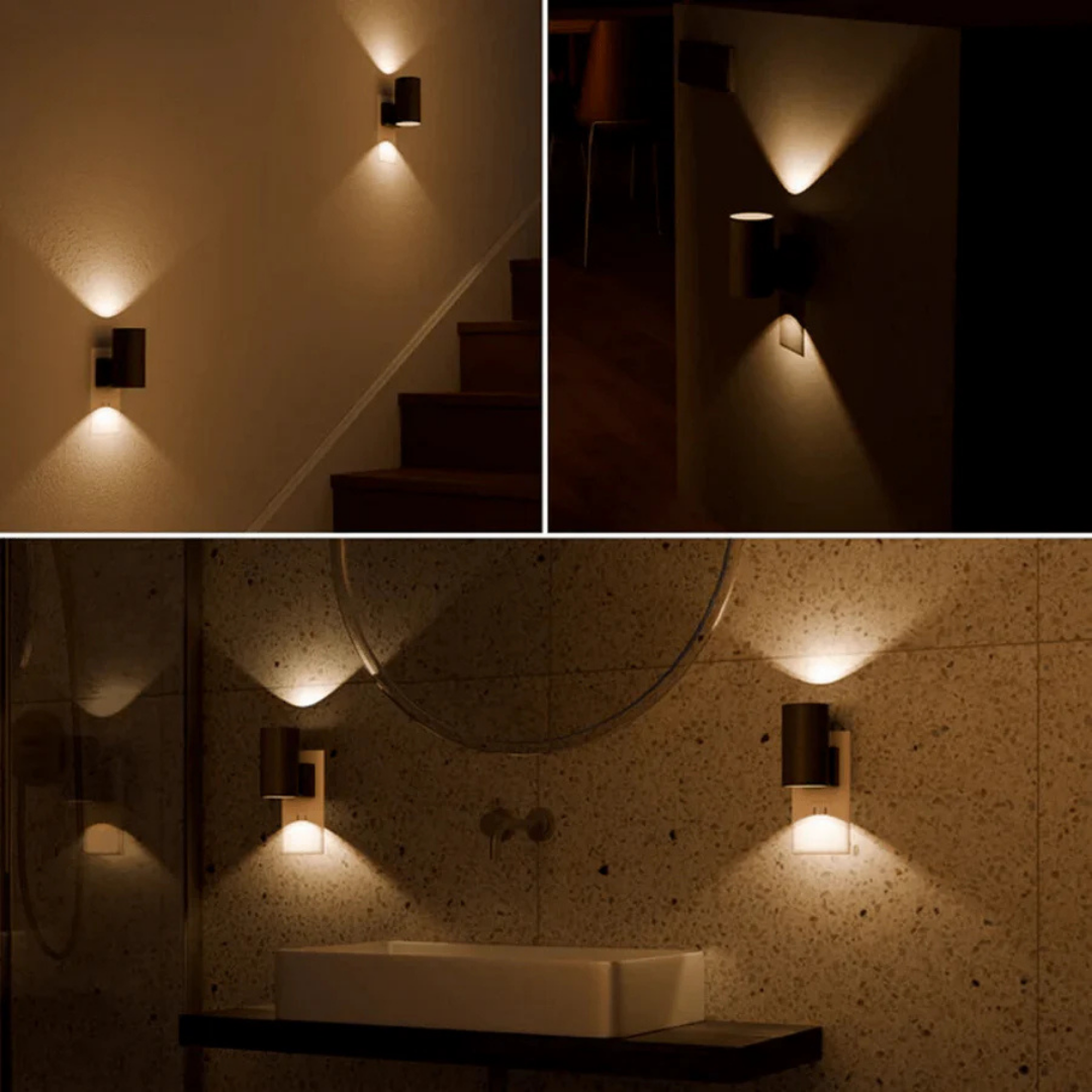 Uppladdningsbar LED-vägglampa