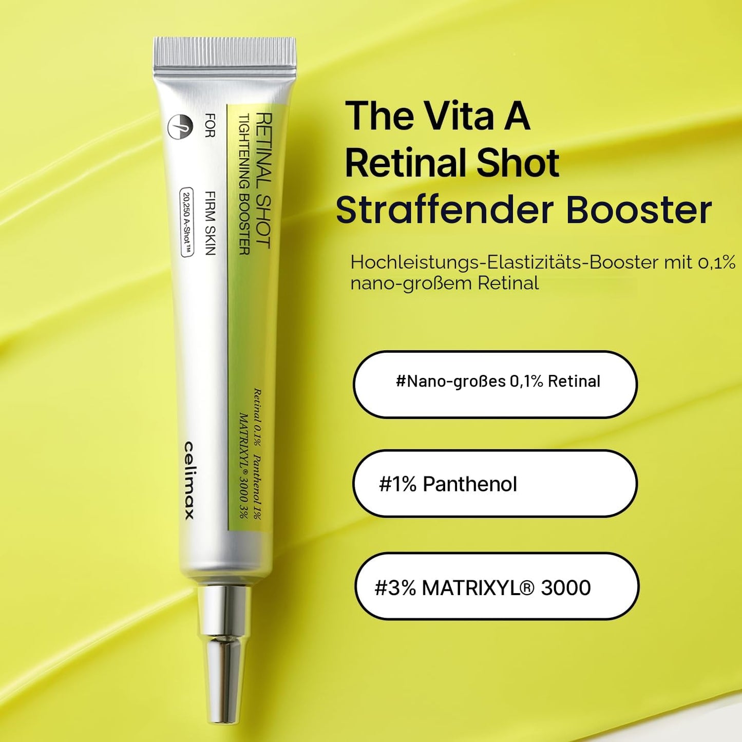 Celimax™ | Fasthetsserum med retinal