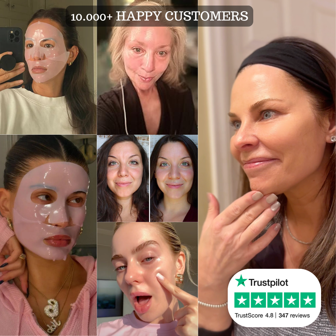 Pinkaura™ | PDRN-hydrogelmask med kollagen