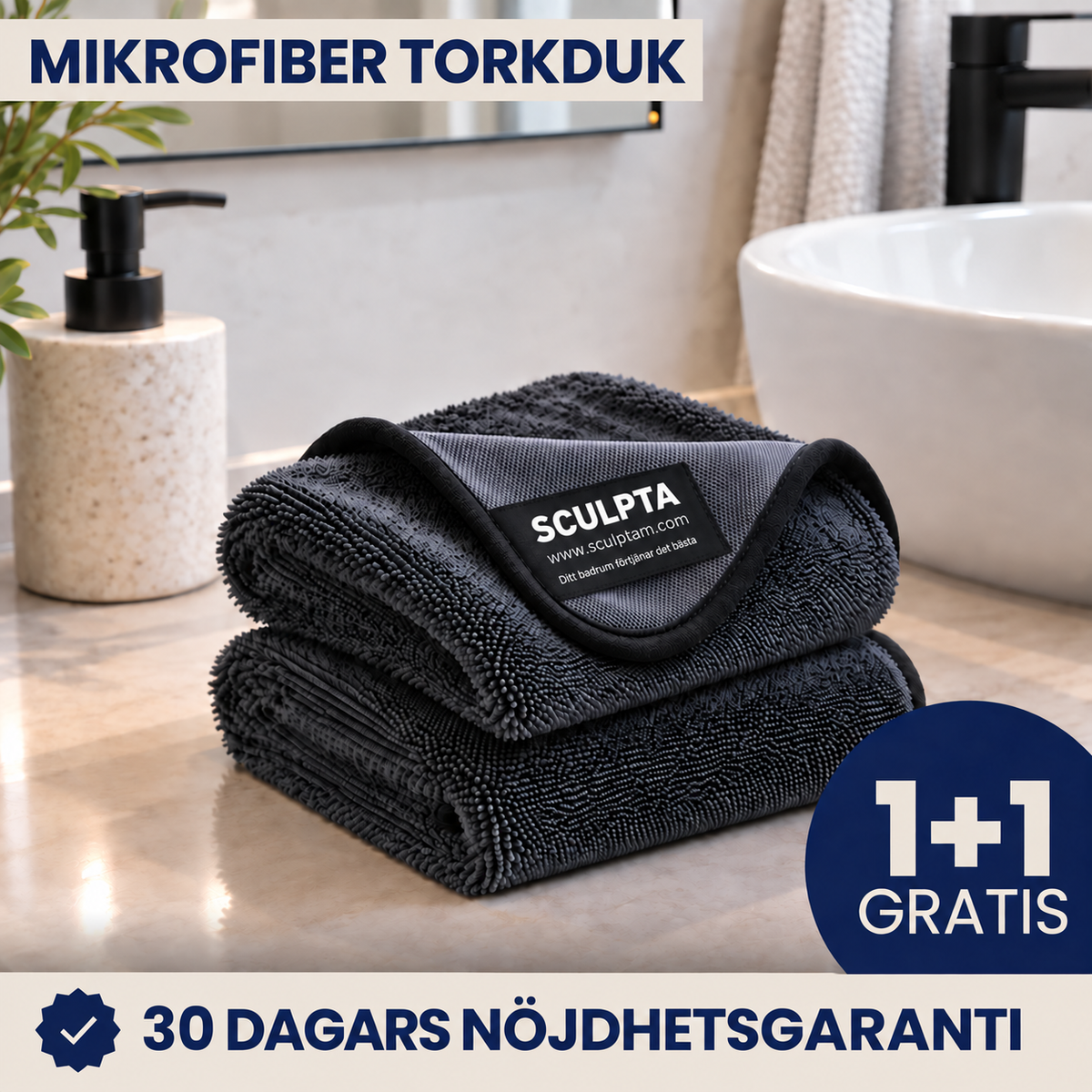Dryva™ | Högabsorberande mikrofiberduk