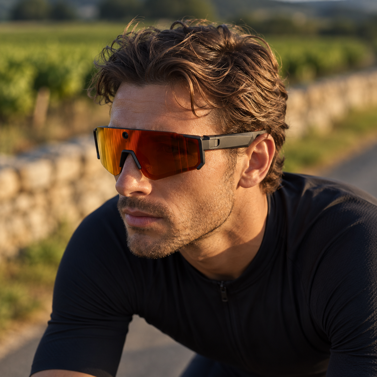 VeloSight™ | Smarta cykelglasögon med 4K-kamera