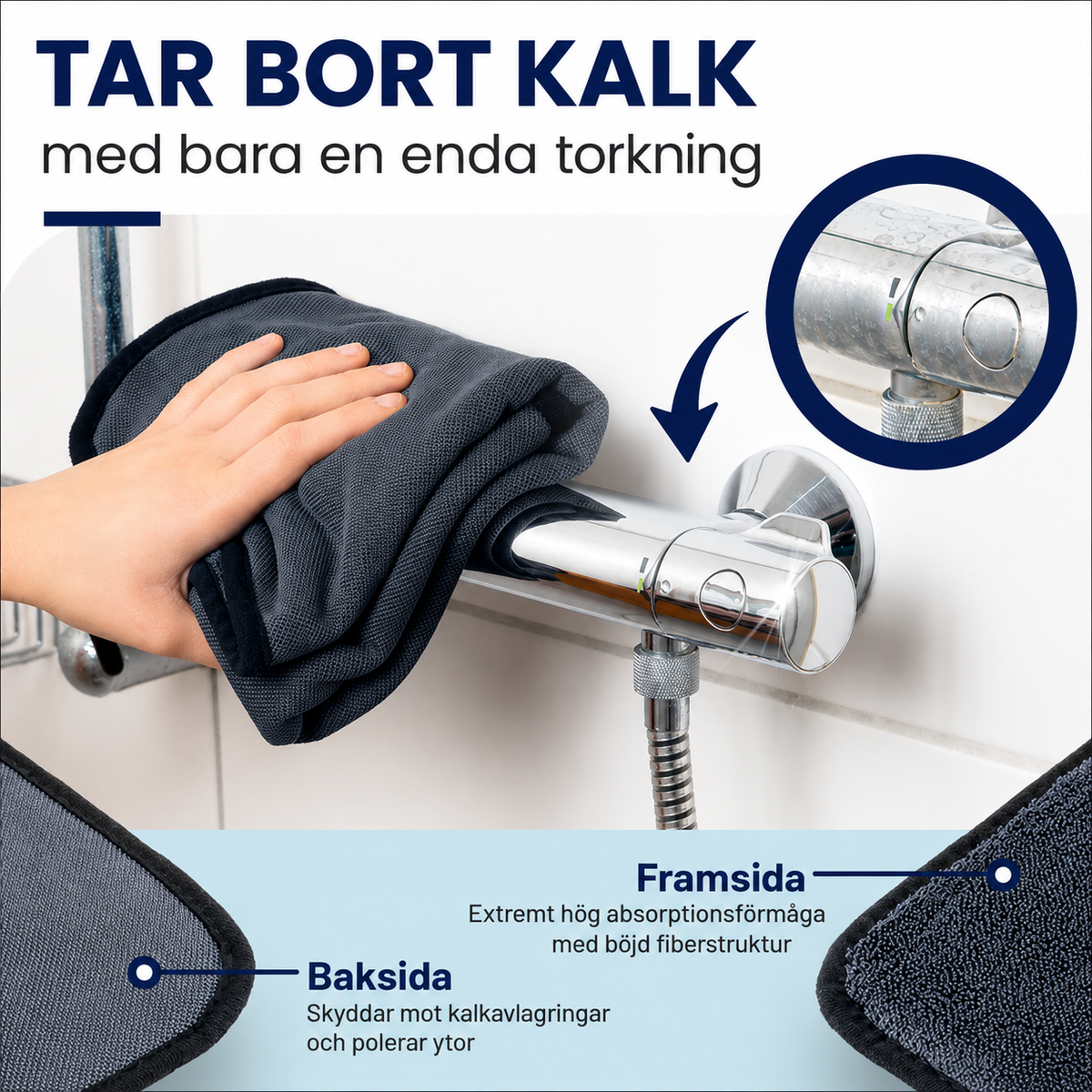 Dryva™ | Högabsorberande mikrofiberduk