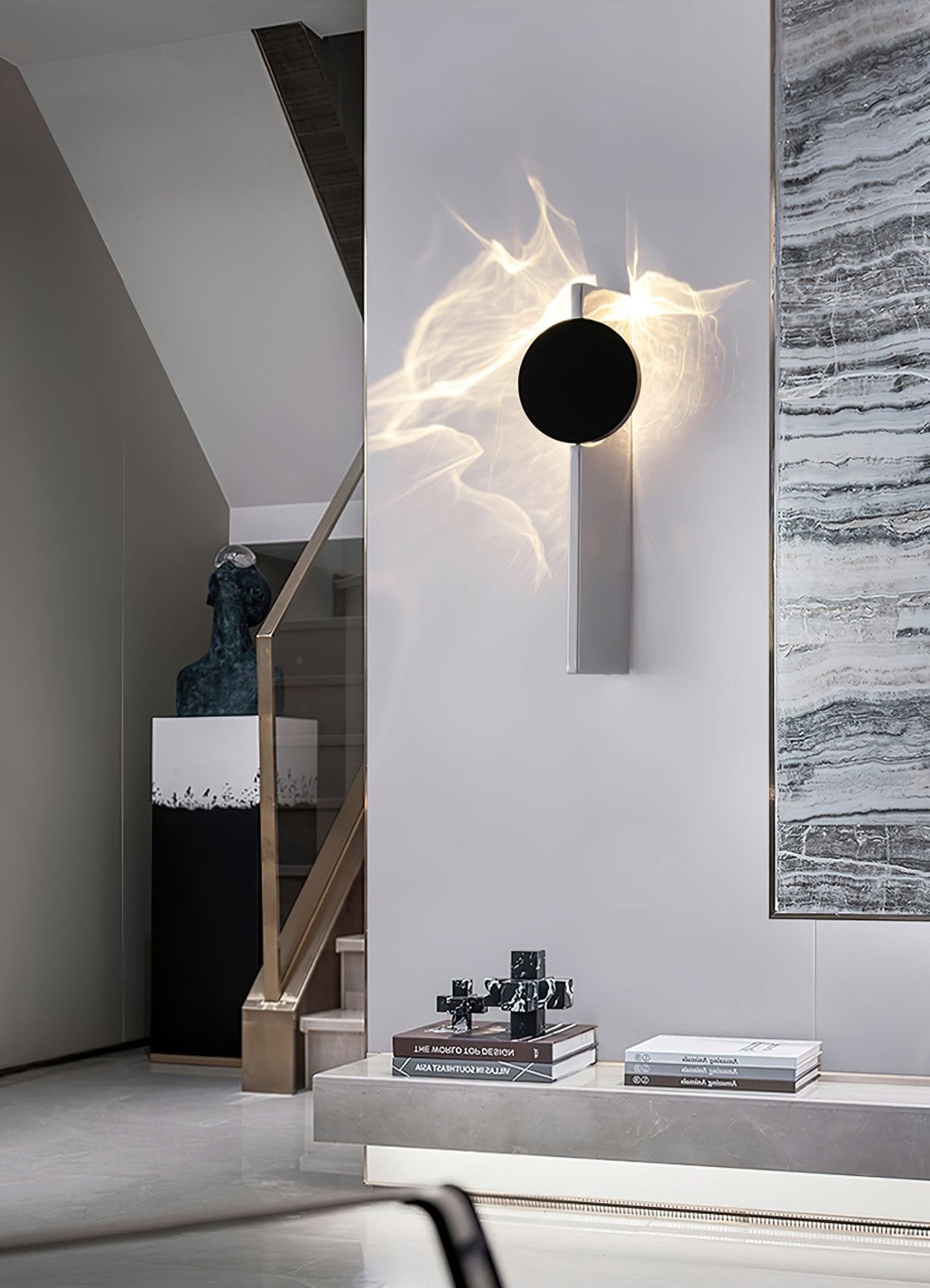 Prismora™ | Skulptural LED-vägglampa