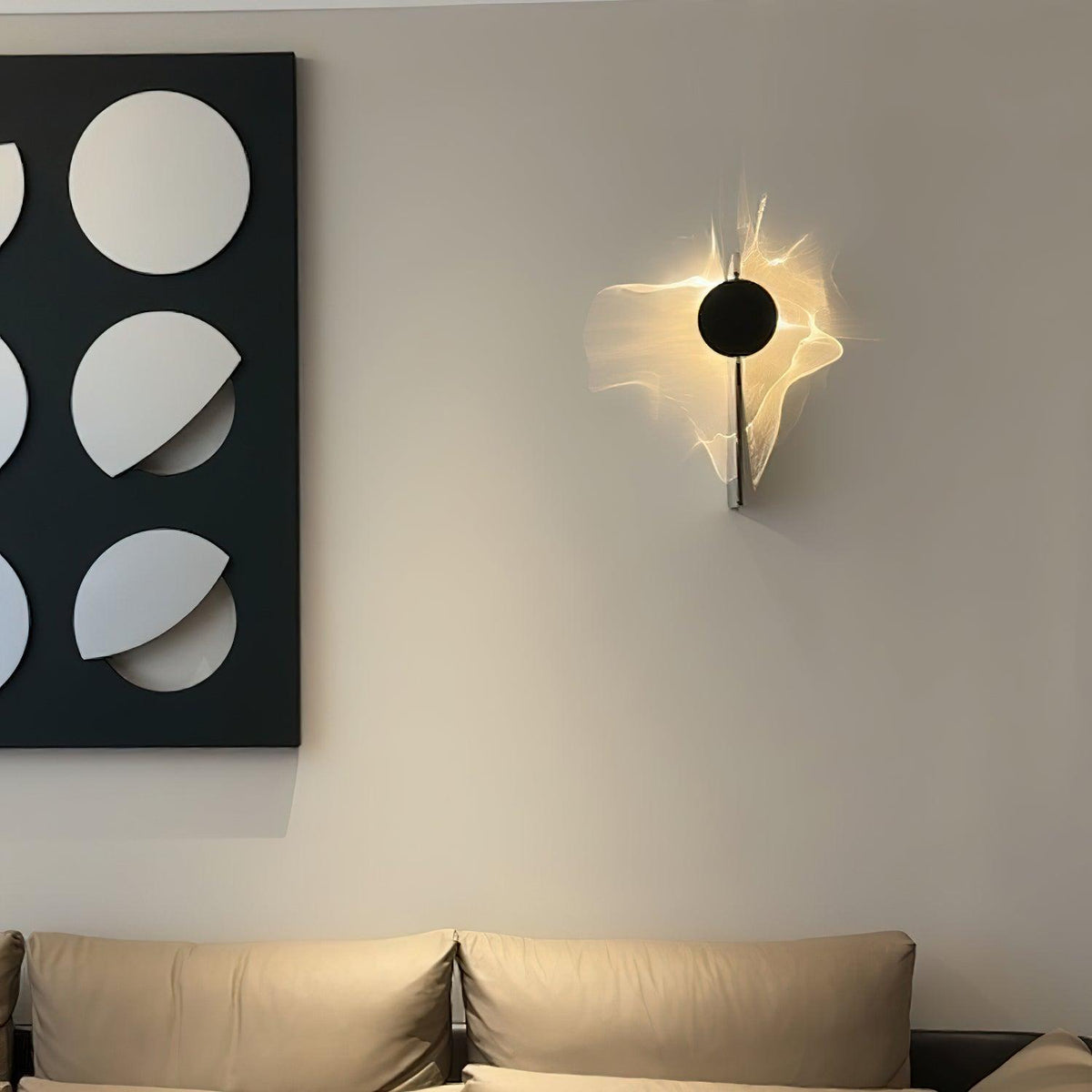 Prismora™ | Skulptural LED-vägglampa