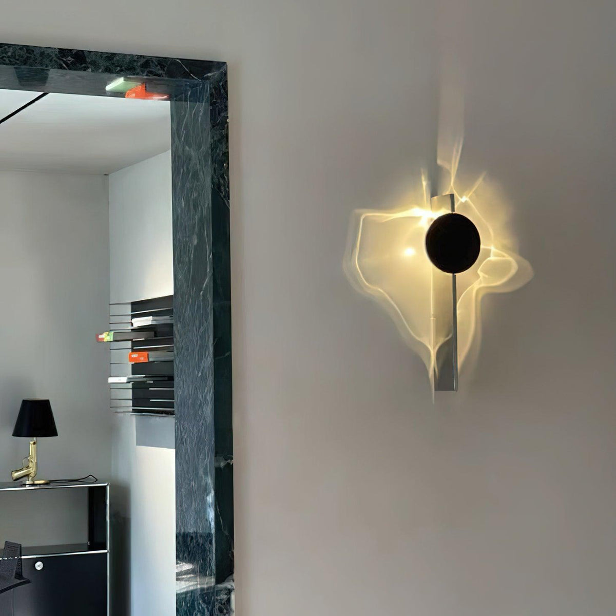Prismora™ | Skulptural LED-vägglampa
