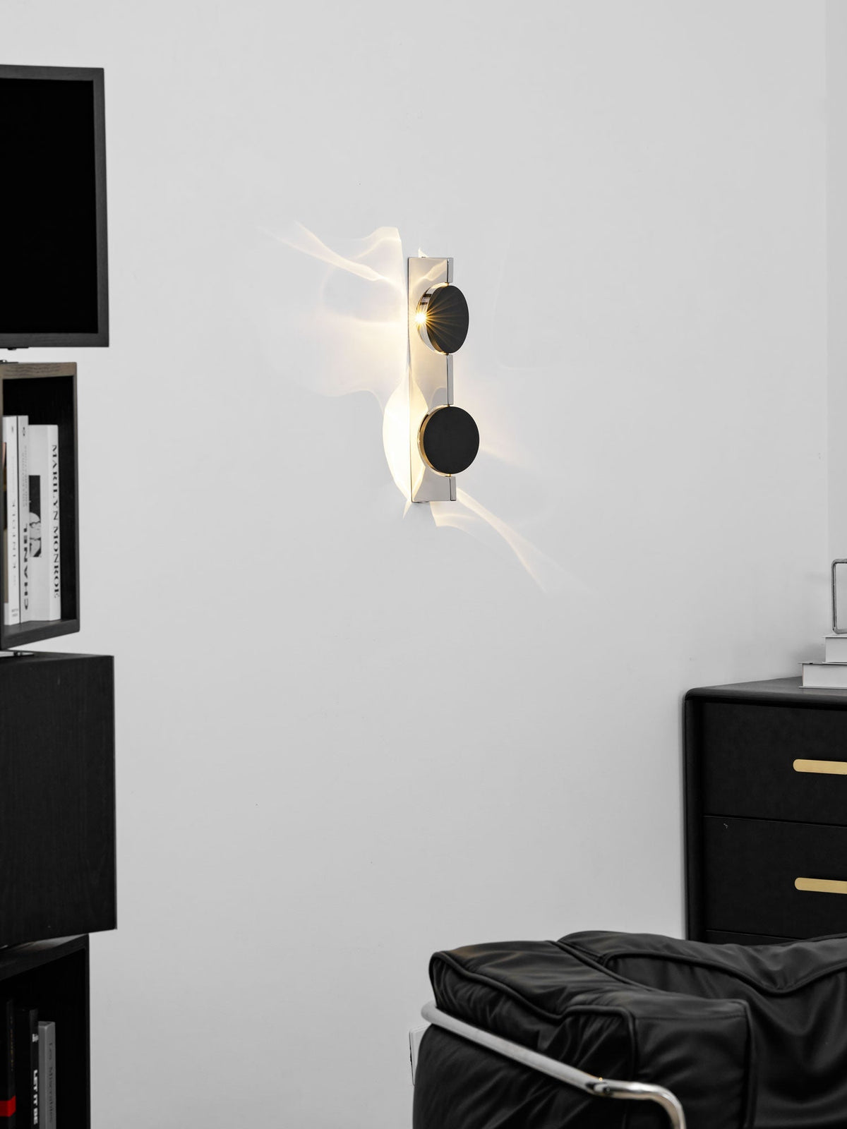 Prismora™ | Skulptural LED-vägglampa