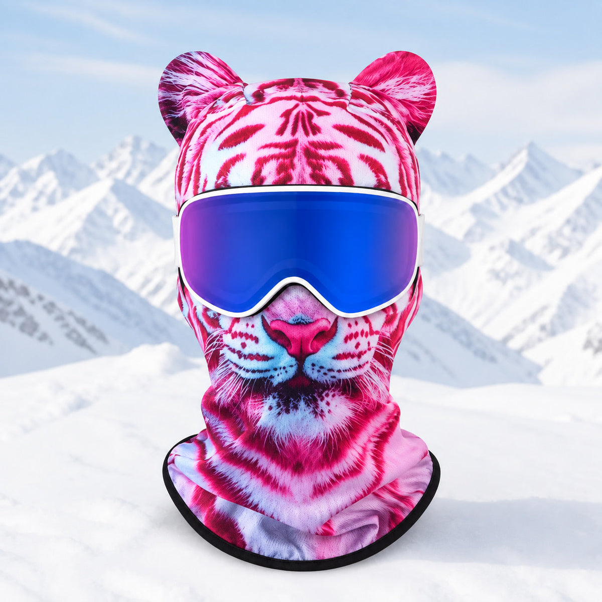 FrostPaws™ | 3D-skidmask med öron