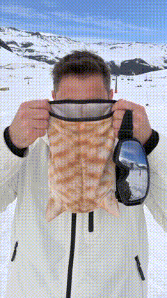 FrostPaws™ | 3D-skidmask med öron