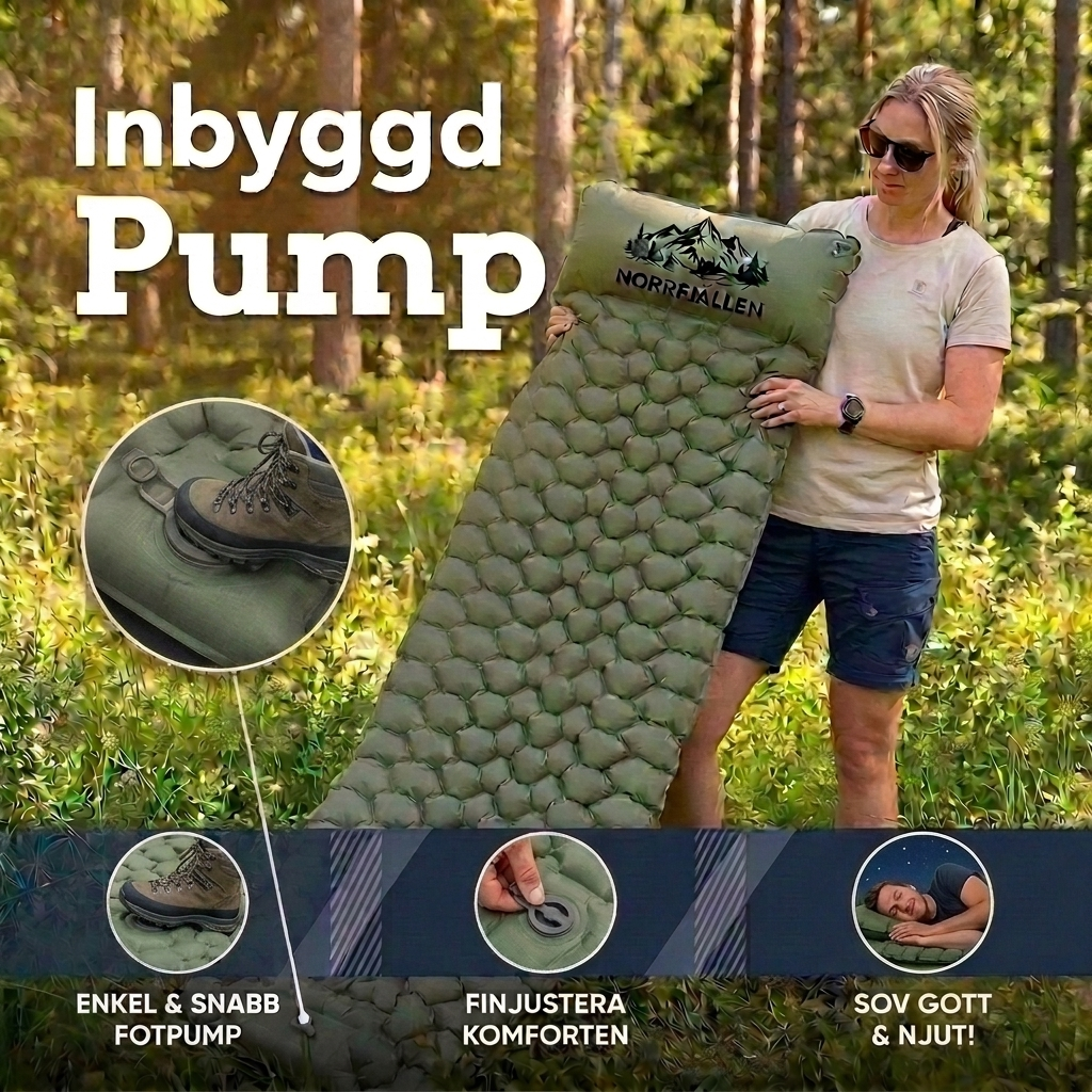 Airtrail™ | Kompakt liggunderlag för camping