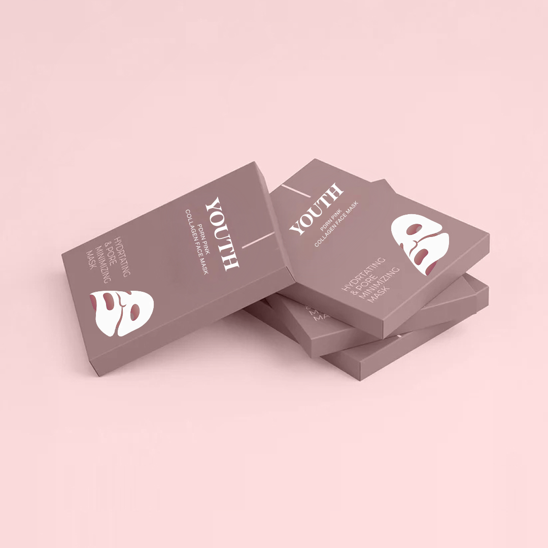Pinkaura™ | PDRN-hydrogelmask med kollagen
