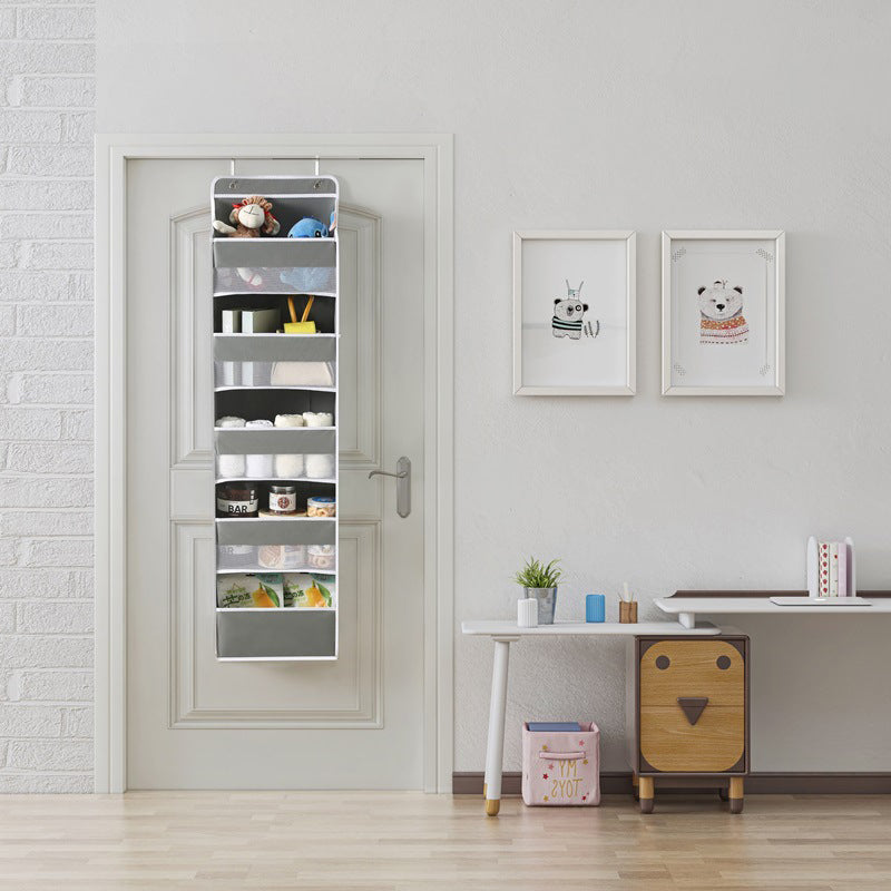 🚪✨ 50 % rabatt! Sluta stapla skräp i hörnen! Denna hängande förvaringslösning med 5 hyllplan kan hängas bakom vilken dörr eller i vilket skåp som helst, och plötsligt har du ett extra skåp utan att behöva bygga om någonting!