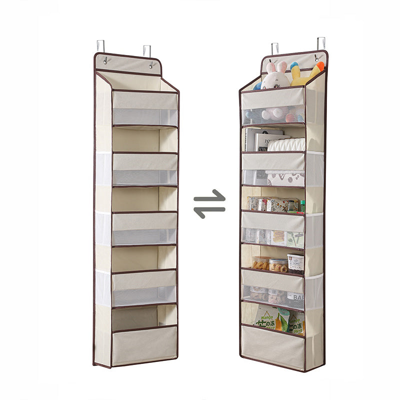 🚪✨ 50 % rabatt! Sluta stapla skräp i hörnen! Denna hängande förvaringslösning med 5 hyllplan kan hängas bakom vilken dörr eller i vilket skåp som helst, och plötsligt har du ett extra skåp utan att behöva bygga om någonting!