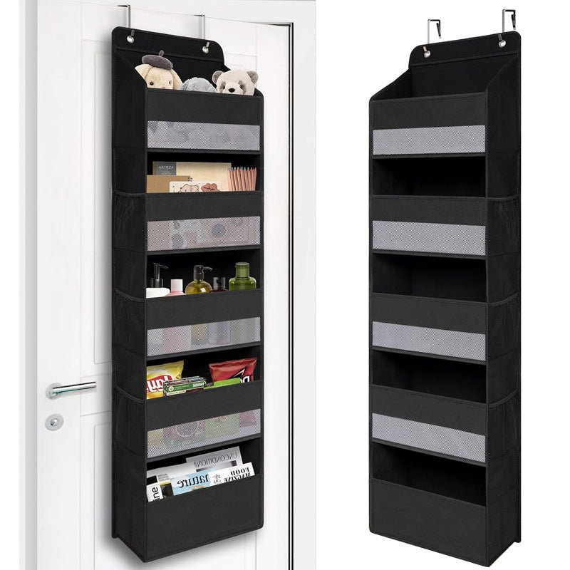 🚪✨ 50 % rabatt! Sluta stapla skräp i hörnen! Denna hängande förvaringslösning med 5 hyllplan kan hängas bakom vilken dörr eller i vilket skåp som helst, och plötsligt har du ett extra skåp utan att behöva bygga om någonting!