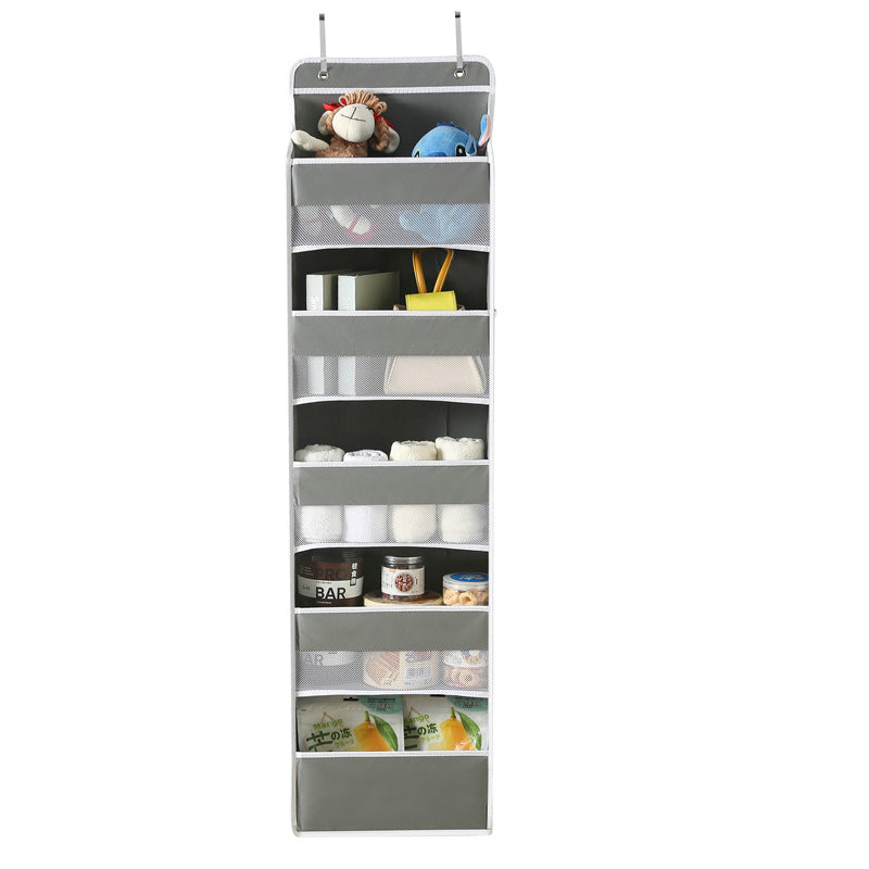 🚪✨ 50 % rabatt! Sluta stapla skräp i hörnen! Denna hängande förvaringslösning med 5 hyllplan kan hängas bakom vilken dörr eller i vilket skåp som helst, och plötsligt har du ett extra skåp utan att behöva bygga om någonting!