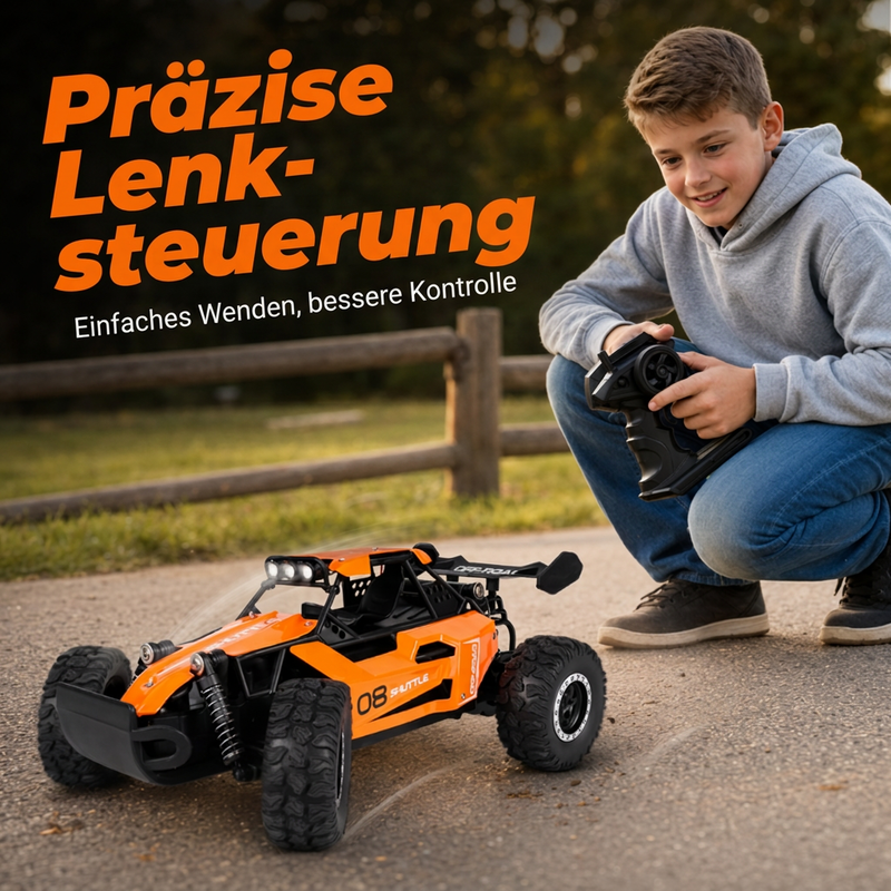 TerraRex™ | Fjärrstyrd terrängbil 1:16