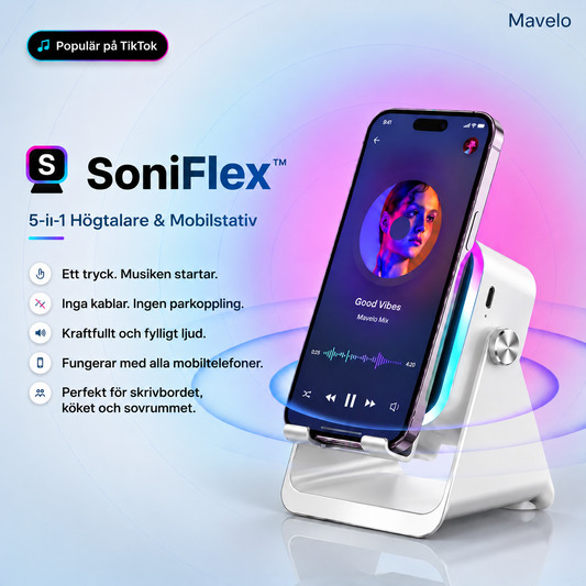 SoniFlex™ | 5-i-1 Bluetooth-högtalare med smart mobilstativ